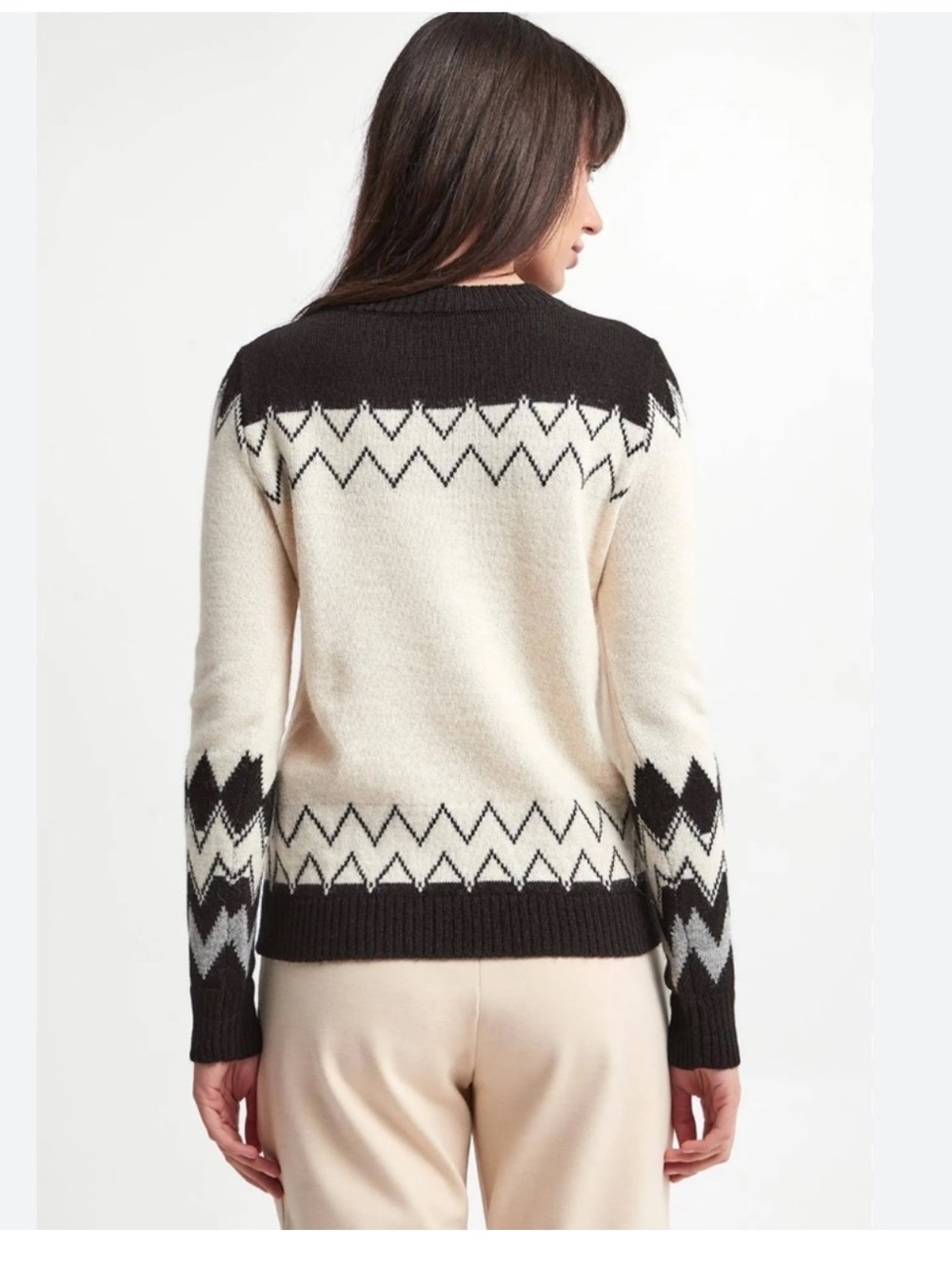 NWT WEEDWEND MAX MARA Taiga Ski-Motif sweater with a pattern - Picture 9 of 12